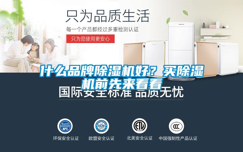 什么品牌除湿机好？买除湿机前先来看看